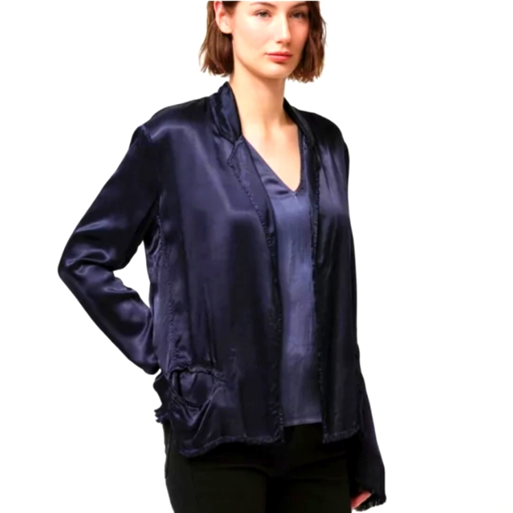 Jaga Pant Jacket Set satin Coordinate. Hip LA designer Sold Out